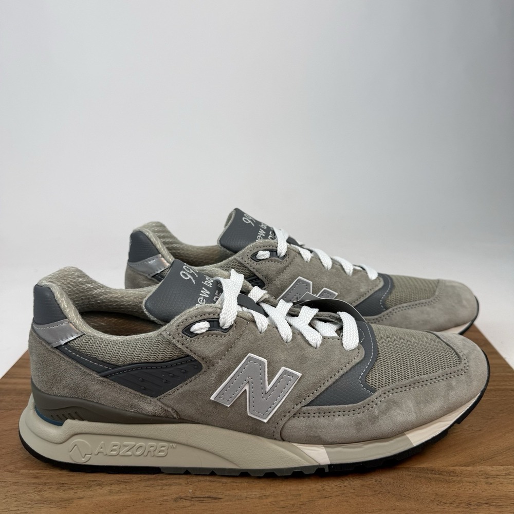 New Mens New Balance 998 Core Gray USA Athletic Sneakers Shoes Size 11.5 D